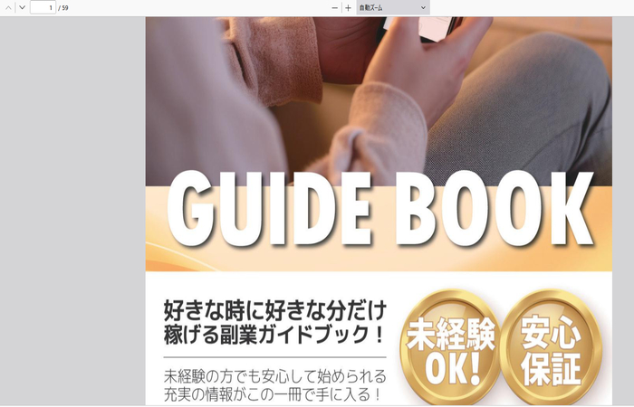 簡単作業動画を見て当日５万円　ガイドブック